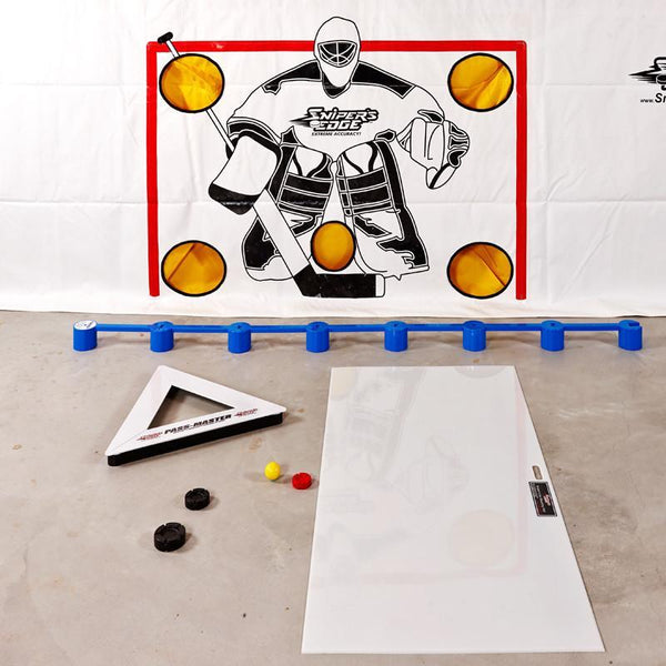 Gold Hockey Shooting Package