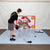 PassMaster Hockey Passer Rebounder One-Timer Fast Hands Extreme Passer with Hockey Tiles Flooring