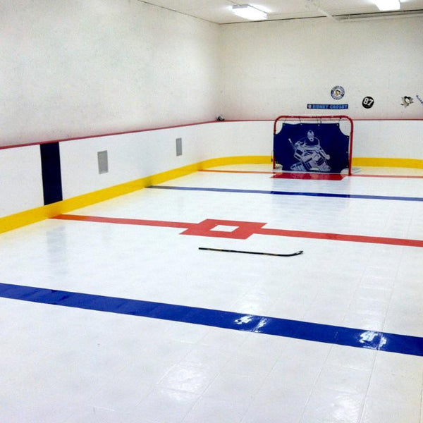 Sweet Hockey Slick Tiles - Home Training Area